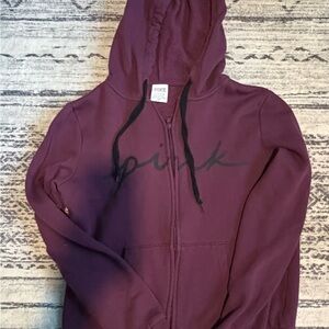Pink Maroon Hoodie
